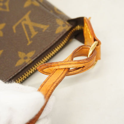 Louis Vuitton Pouch Monogram Pochette Soir Brown — view 7