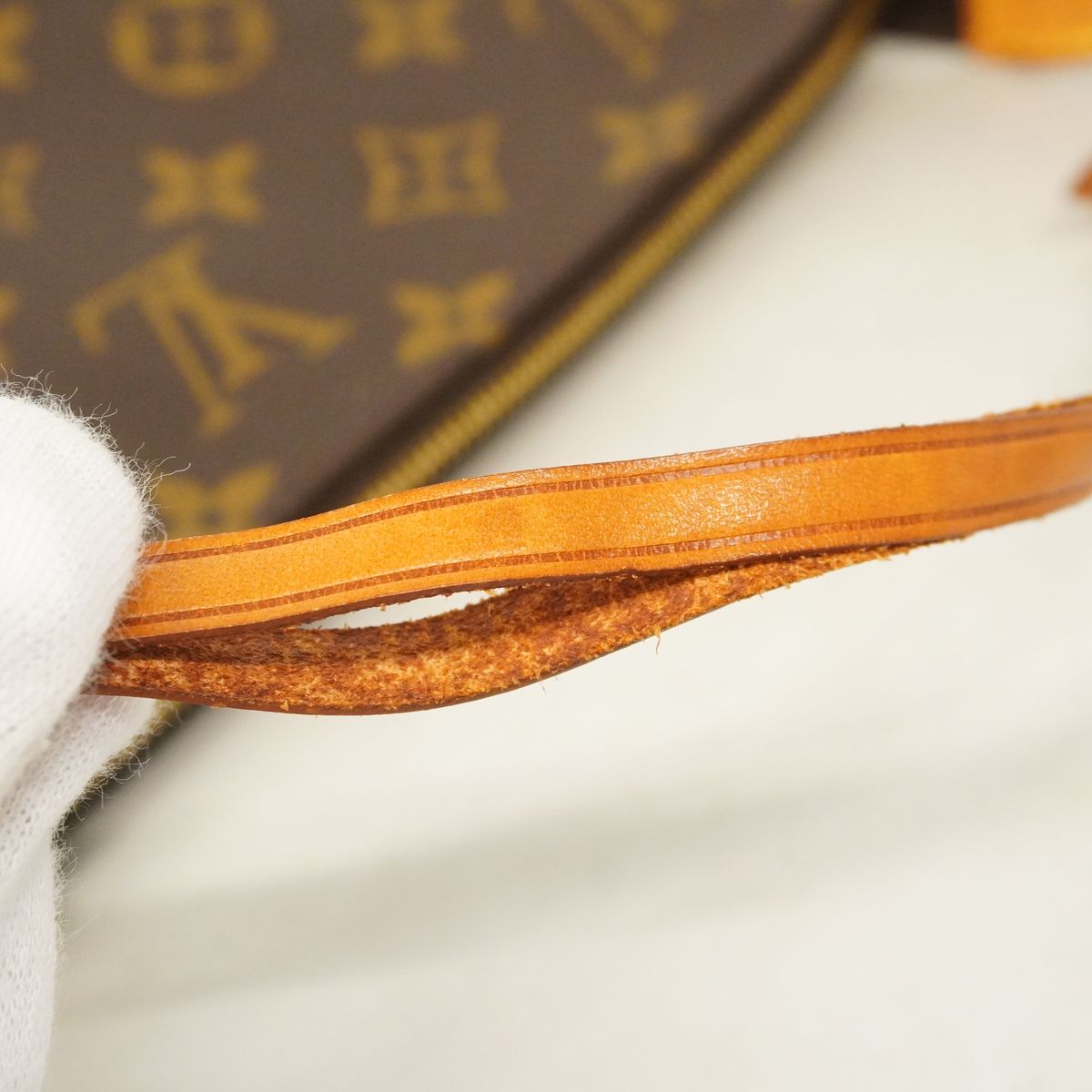Louis Vuitton Pouch Monogram Pochette Soir Brown — view 6