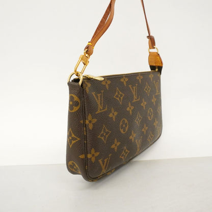 Louis Vuitton Pouch Monogram Pochette Soir Brown — view 2