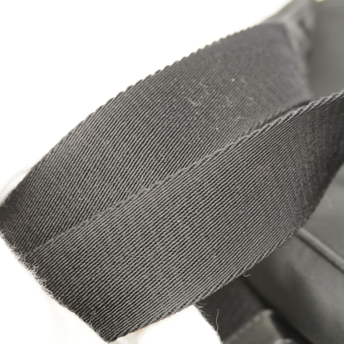 Prada Belt Bag Tessuto Nylon Black Silver — view 8