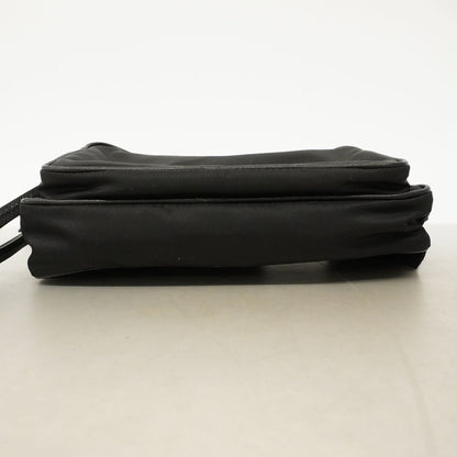 Prada Belt Bag Tessuto Nylon Black Silver — view 3
