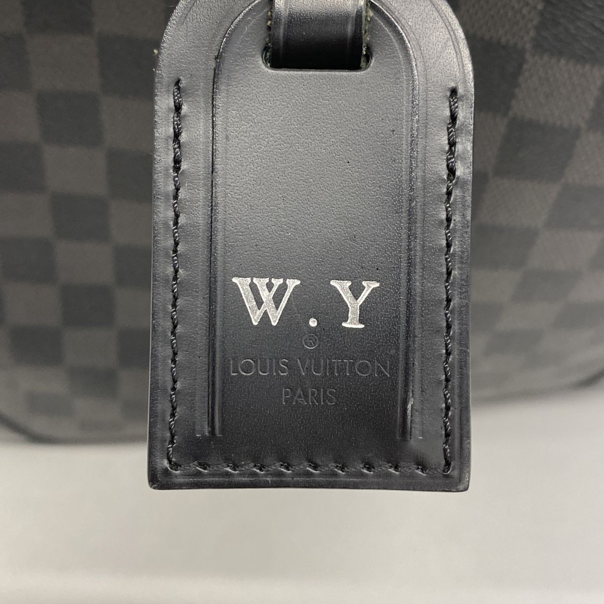 Louis Vuitton Briefcase Damier Graphite Porte Documents Voyage Black Gray — view 6