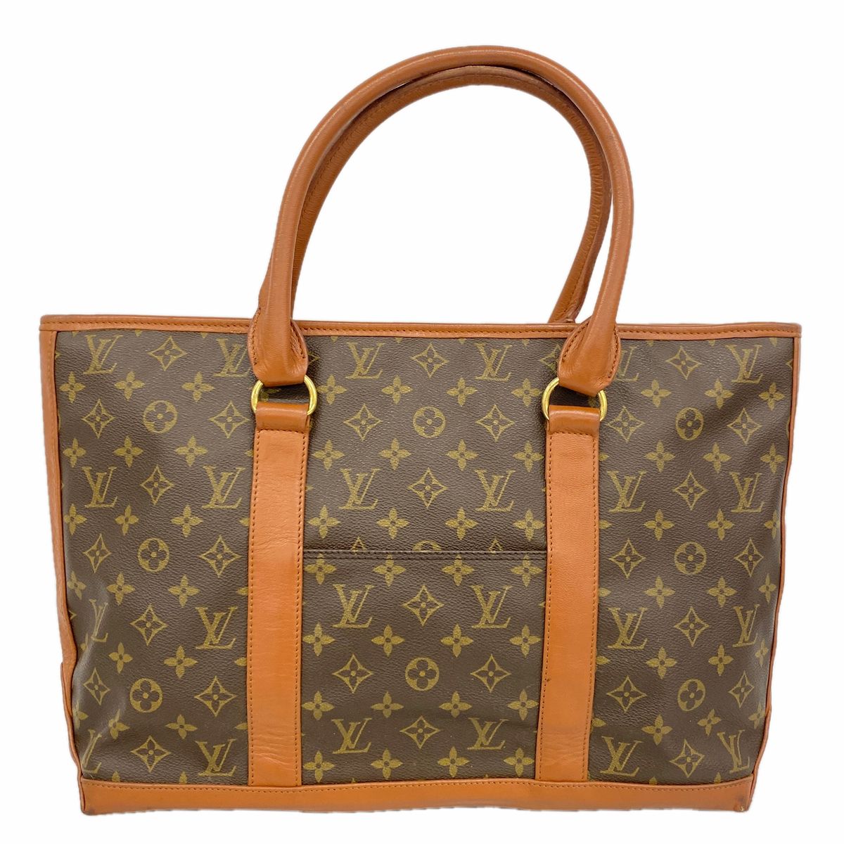 Louis Vuitton Tote Bag Monogram Sac Weekend PM Brown