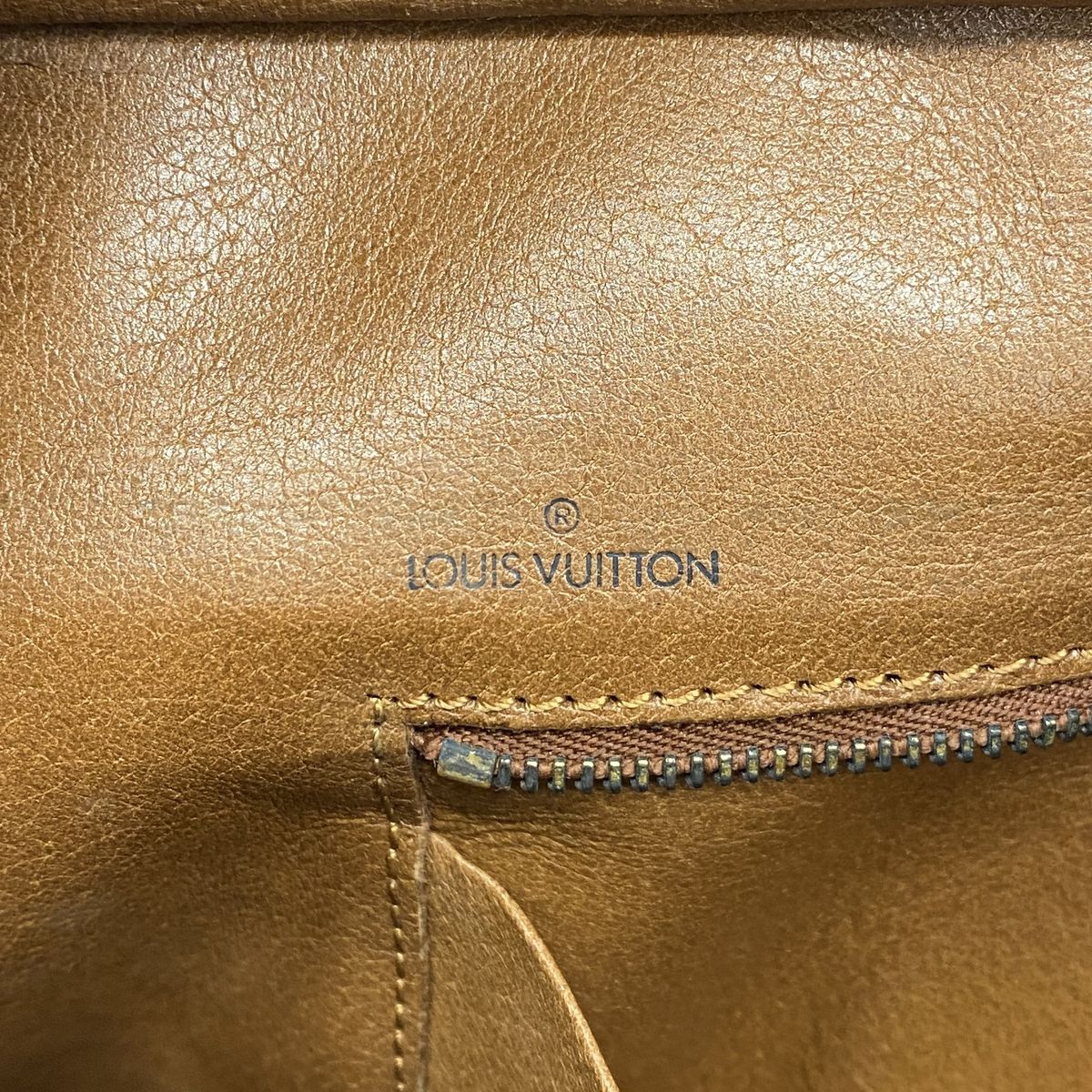 Louis Vuitton Tote Bag Monogram Sac Weekend PM Brown — view 5