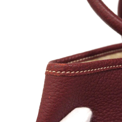 Hermes Tote Bag Garden Party PM Negonda Rouge Ash Silver — view 7