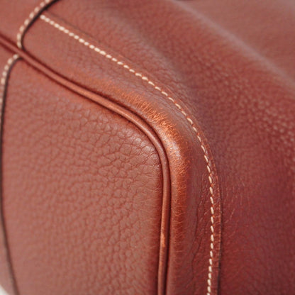 Hermes Tote Bag Garden Party PM Negonda Rouge Ash Silver — view 6