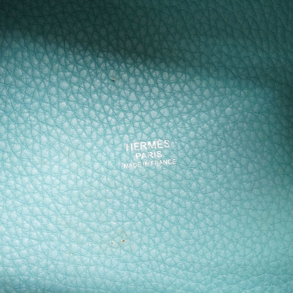 Hermes Handbag Picotin Lock PM Taurillon Clemence Blue Ator Silver — view 5