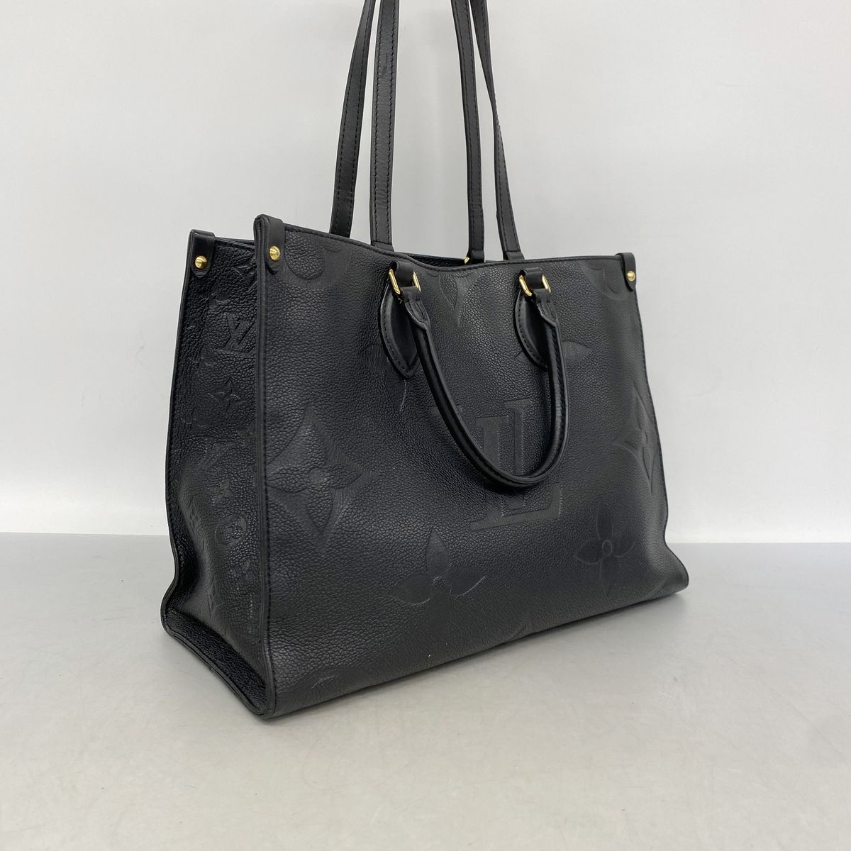Louis Vuitton Tote Bag Monogram Empreinte On The Go Noir — view 2