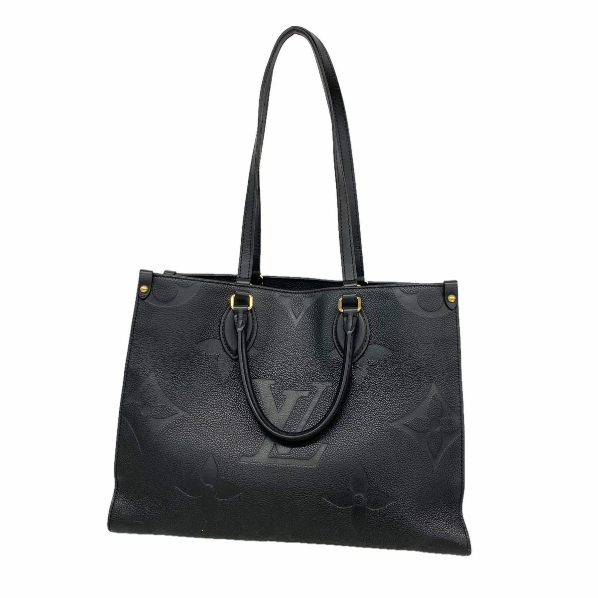 Louis Vuitton Tote Bag Monogram Empreinte On The Go Noir