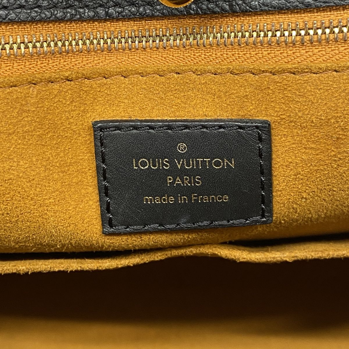 Louis Vuitton Tote Bag Monogram Empreinte On The Go Noir — view 5