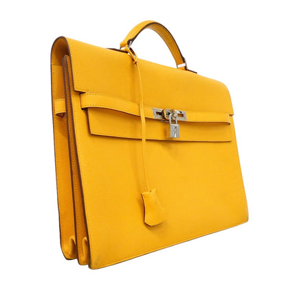 Hermes Briefcase Kelly Depeche 34 Veau Epsom Jonah Silver — view 2