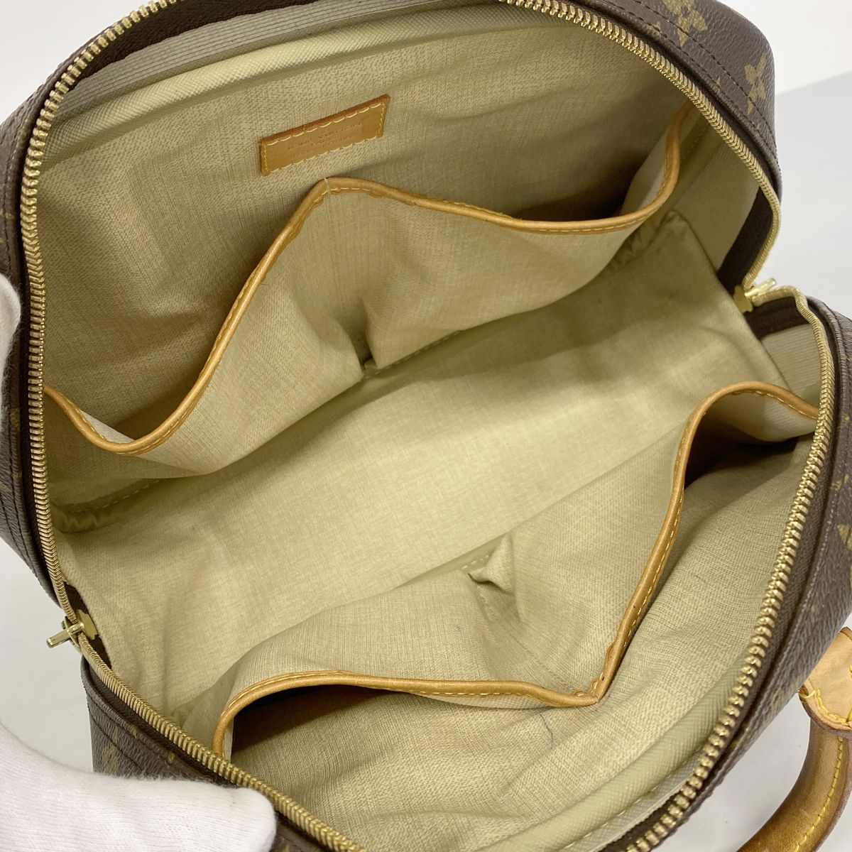 Louis Vuitton Handbag Monogram Trouville Brown — view 4