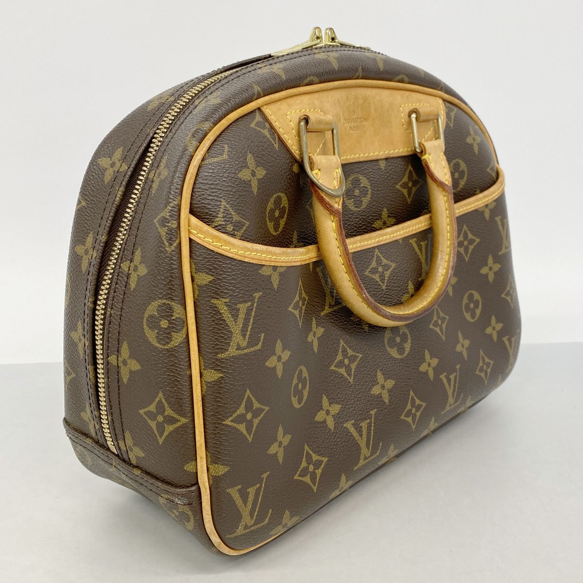 Louis Vuitton Handbag Monogram Trouville Brown — view 2