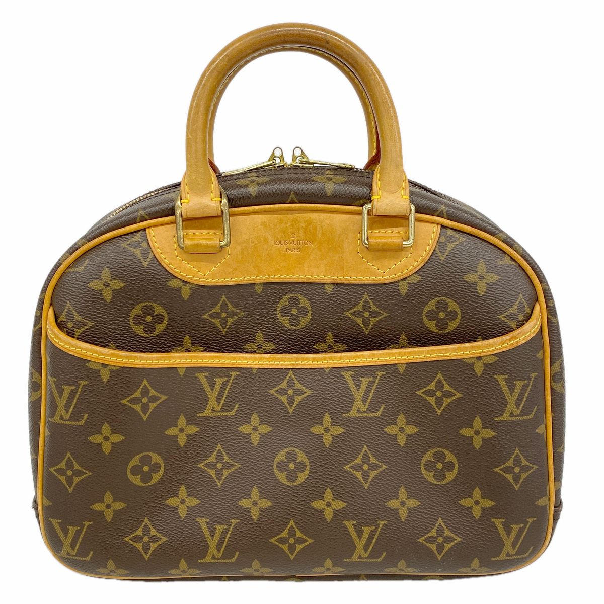 Louis Vuitton Handbag Monogram Trouville Brown