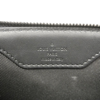 Louis Vuitton Handbag Monogram Eclipse Sac Plat Cross Black 2-Way Bag — view 5