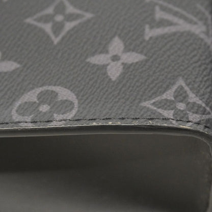 Louis Vuitton Handbag Monogram Eclipse Sac Plat Cross Black 2-Way Bag — view 6