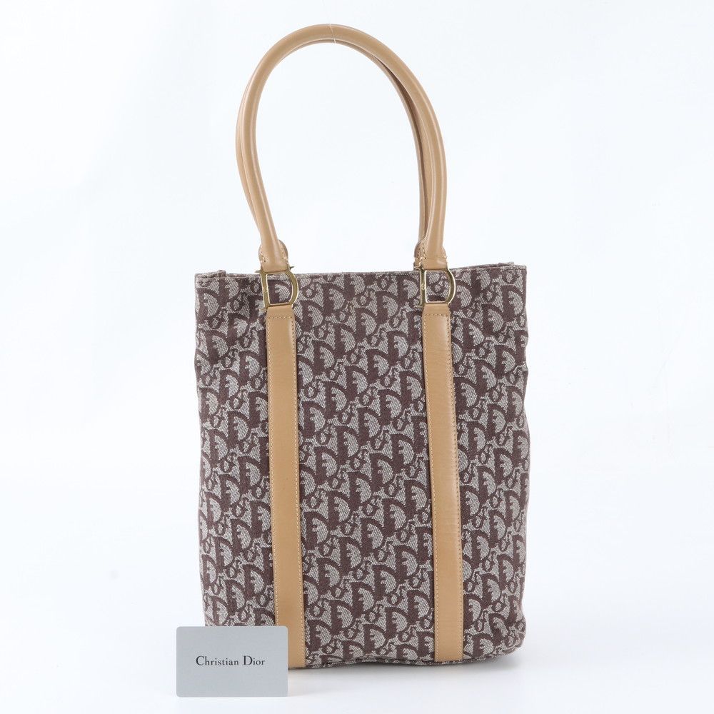 Dior Trotter Tote Bag Brown