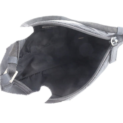Prada White Tessuto Nylon Triangle Logo Shoulder Bag — view 7
