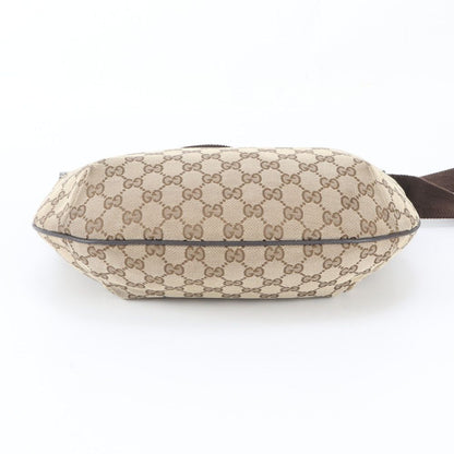 Gucci GG Canvas Leather Shoulder Bag Crossbody Messenger — view 6