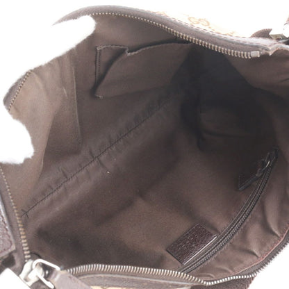 Gucci GG Canvas Leather Shoulder Bag Crossbody Messenger — view 7