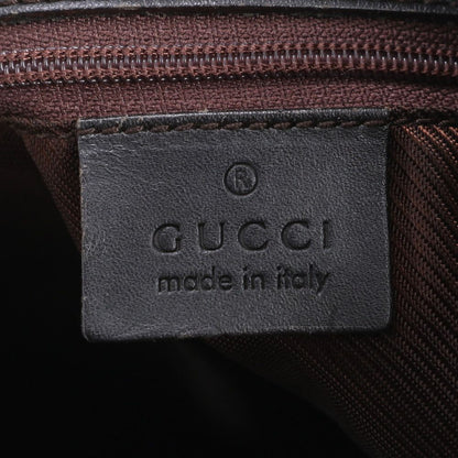 Gucci GG Canvas 002 Leather Tote Bag Shoulder Hand — view 8