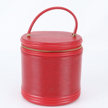 Louis Vuitton Epi Cannes Leather Handbag Vanity Tote