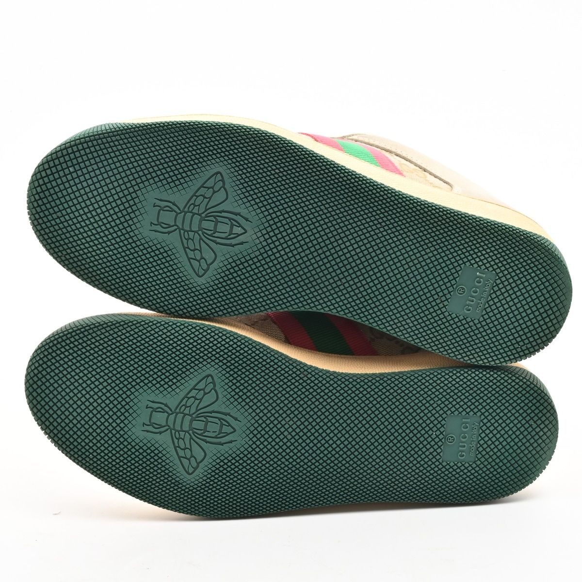 Gucci Sneakers Beige Pink Multi GG Pattern Sherry — view 4