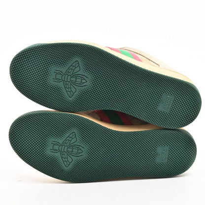 Gucci Sneakers Beige Pink Multi GG Pattern Sherry — view 4