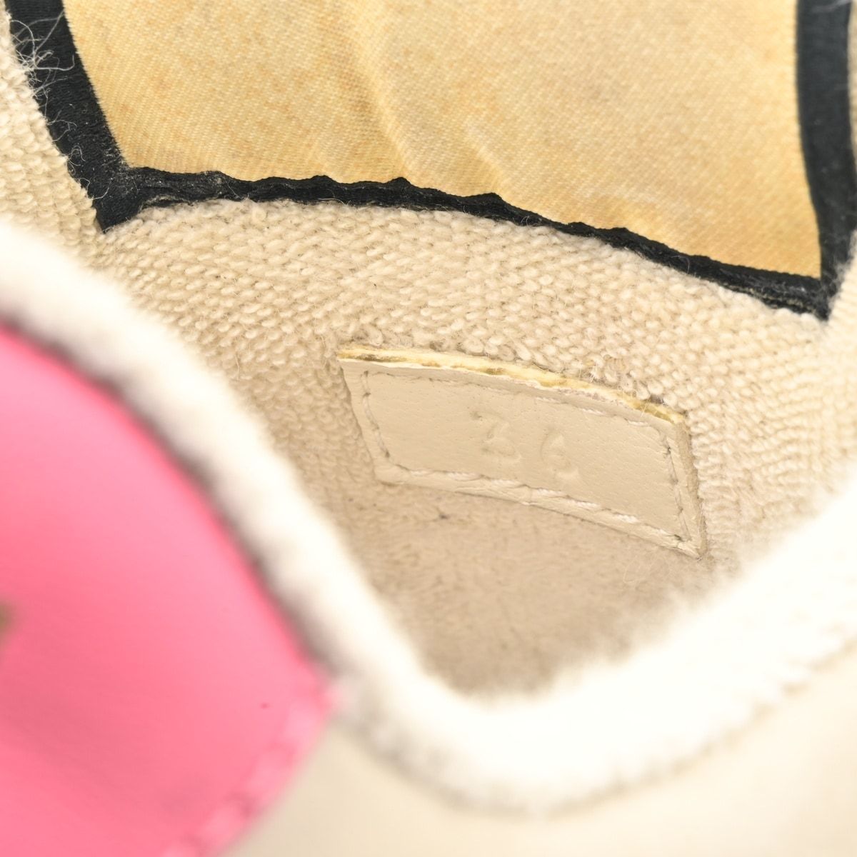 Gucci Sneakers Beige Pink Multi GG Pattern Sherry — view 6
