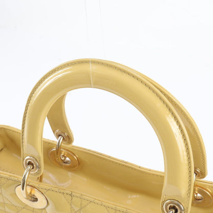 Dior Cannage Lady Leather Tote Bag — view 2