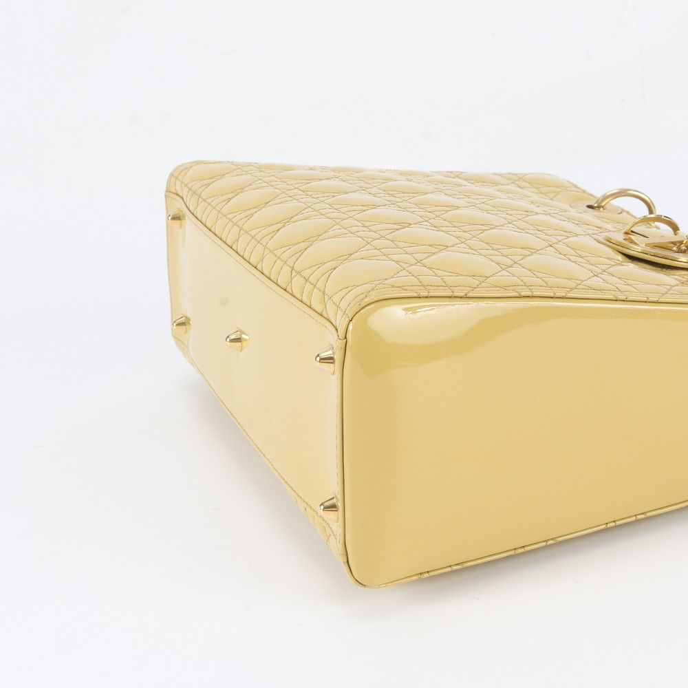 Dior Cannage Lady Leather Tote Bag — view 5