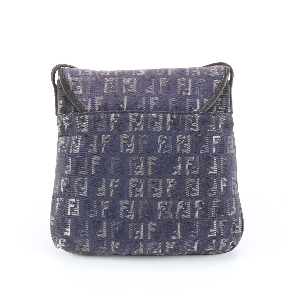 Fendi Zucchino Leather Shoulder Bag Crossbody Hand — view 3