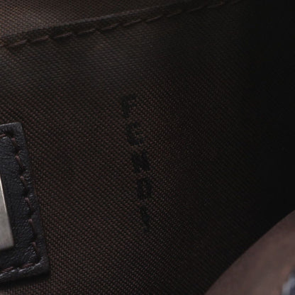 Fendi Zucchino Leather Shoulder Bag Crossbody Hand — view 8