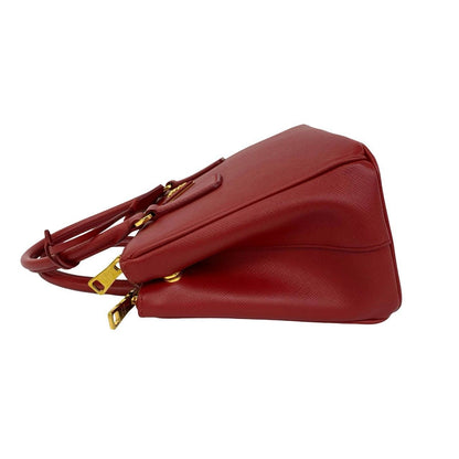 Prada Galleria Triangle Logo Saffiano Leather 2-Way Shoulder Bag — view 5
