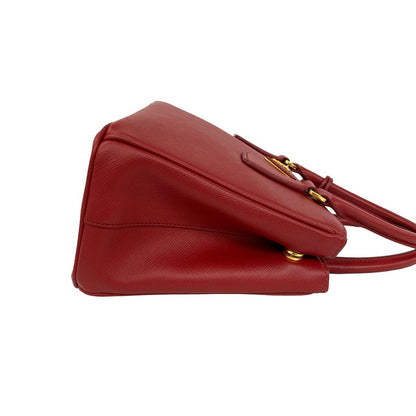 Prada Galleria Triangle Logo Saffiano Leather 2-Way Shoulder Bag — view 6