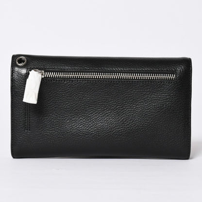 Chrome Hearts Wave Btn Novelty Blanc Wallet Cross Button Black — view 2