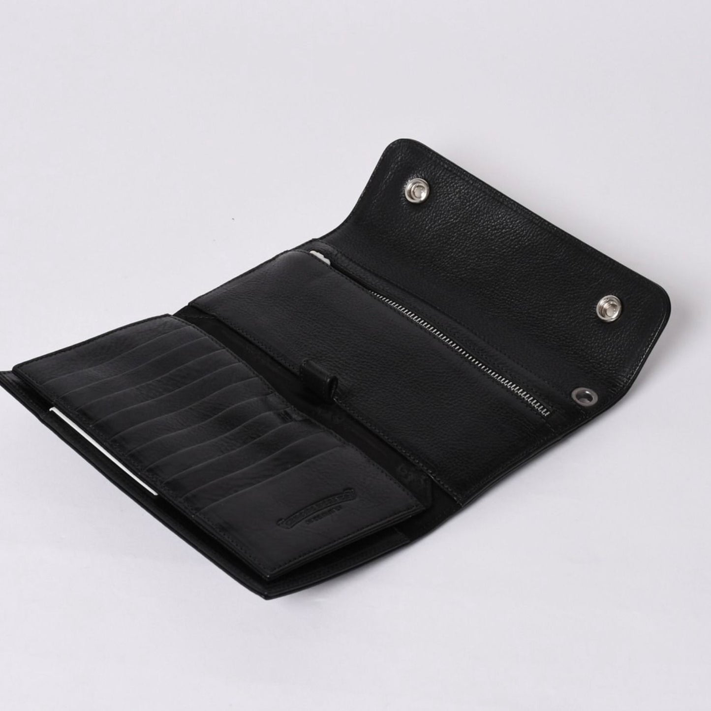 Chrome Hearts Wave Btn Novelty Blanc Wallet Cross Button Black — view 7