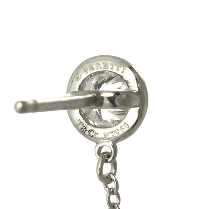 Tiffany & Co by the Yard Drop Diamond Earrings Platinum — view 4