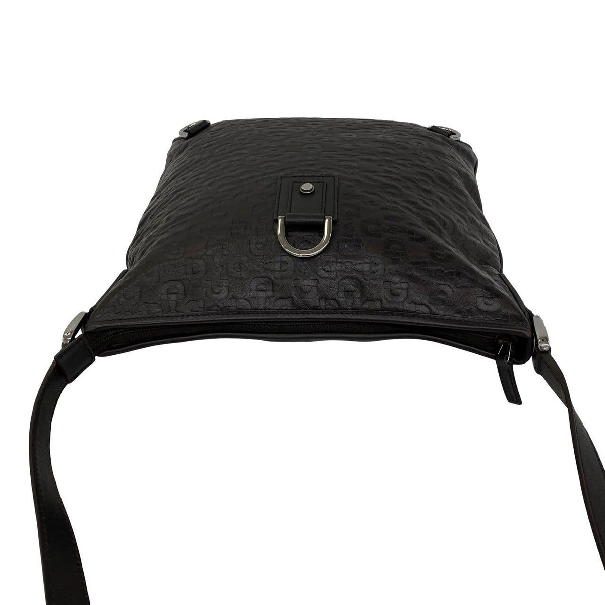 Gucci Abbey Horsebit Leather Shoulder Bag Crossbody Pochette Cross Brown — view 4