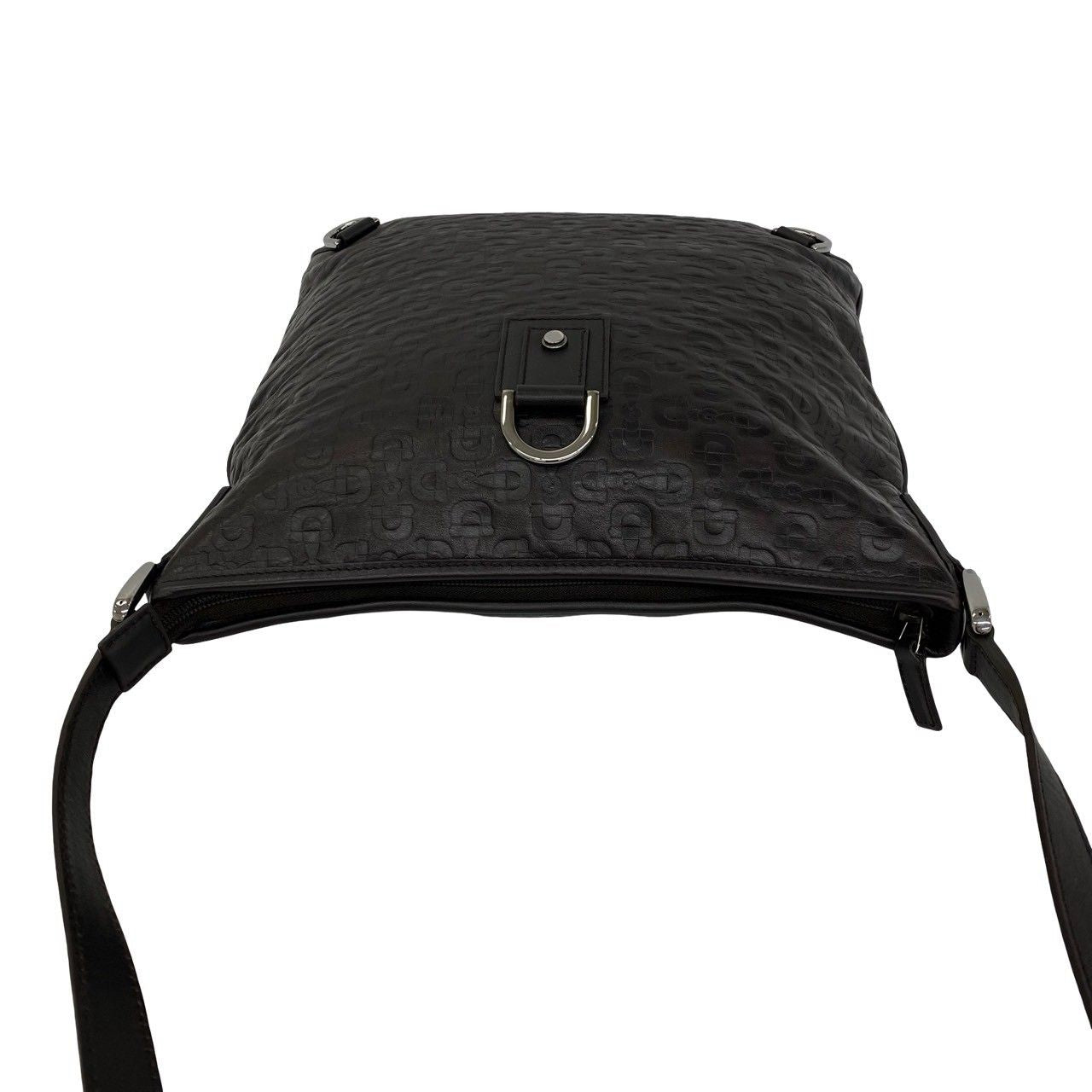 Gucci Abbey Horsebit Leather Shoulder Bag Crossbody Pochette Cross Brown — view 4