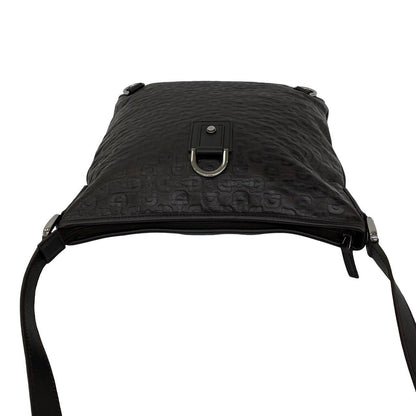 Gucci Abbey Horsebit Leather Shoulder Bag Crossbody Pochette Cross Brown — view 4