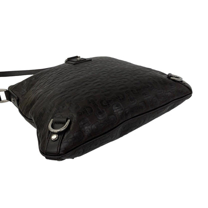 Gucci Abbey Horsebit Leather Shoulder Bag Crossbody Pochette Cross Brown — view 7