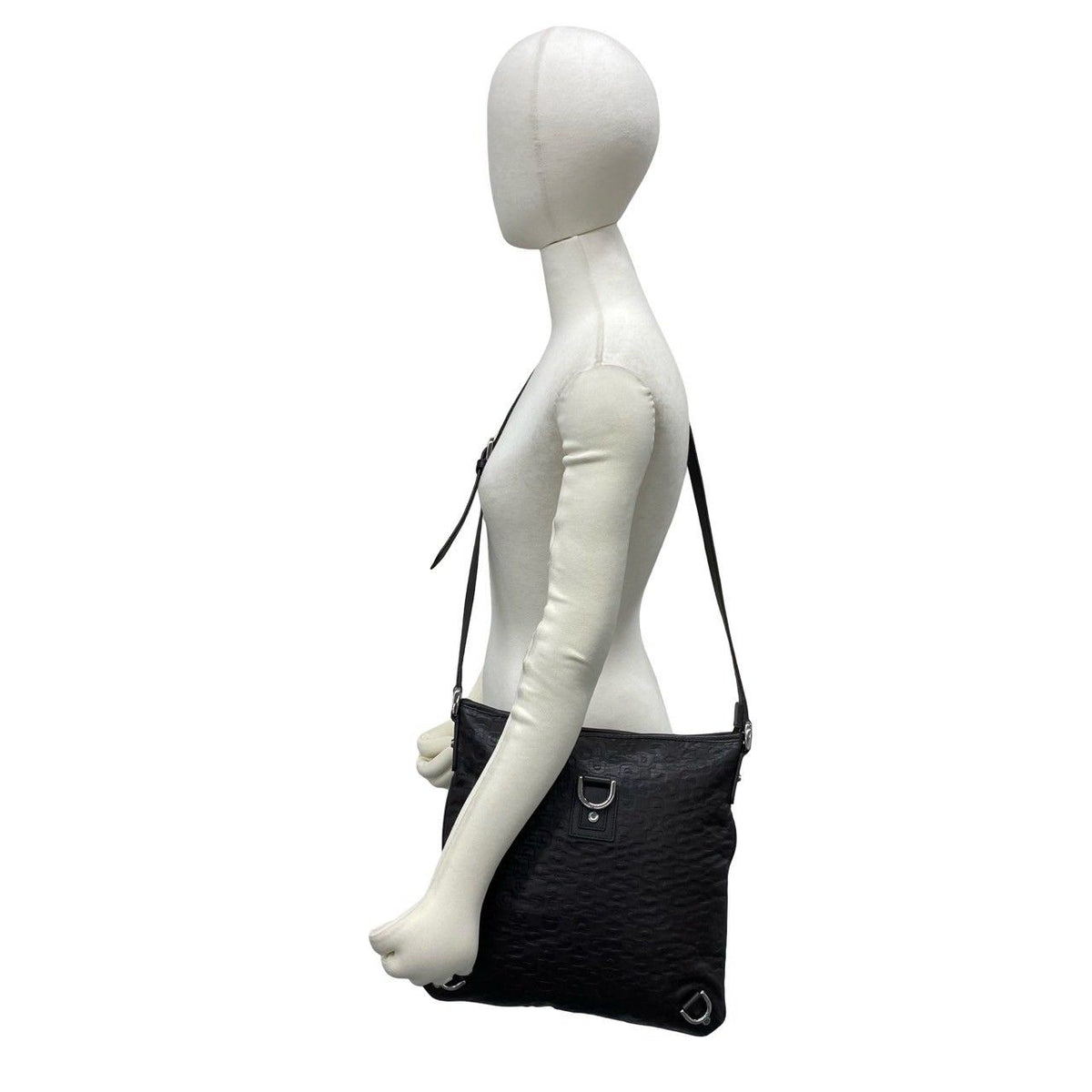 Gucci Abbey Horsebit Leather Shoulder Bag Crossbody Pochette Cross Brown — view 2