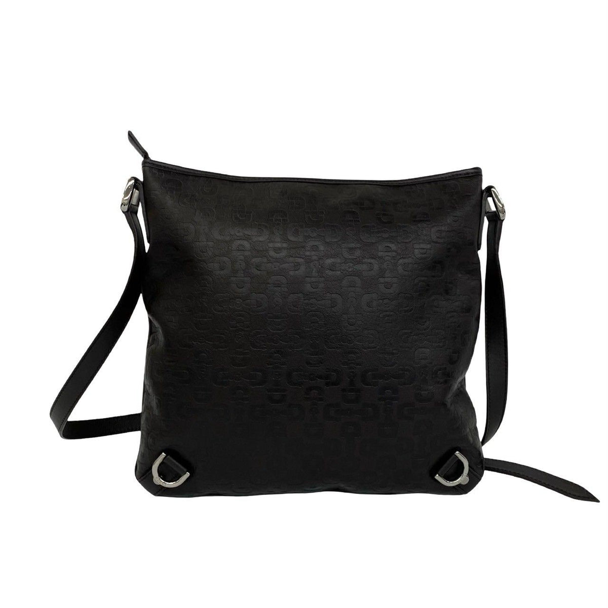 Gucci Abbey Horsebit Leather Shoulder Bag Crossbody Pochette Cross Brown — view 3