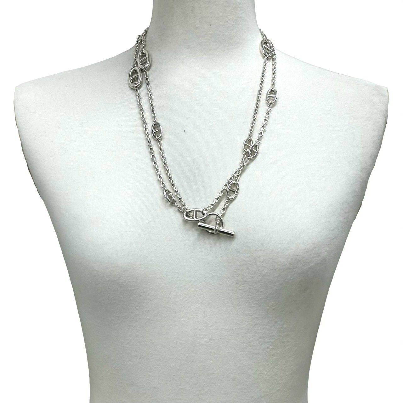Hermes Farandole Necklace 925 Sterling Silver — view 2