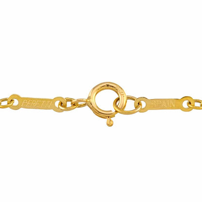 Tiffany & Co Open Heart Necklace 40 18K Yellow Gold — view 5