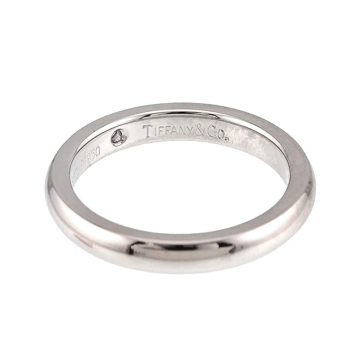 Tiffany & Co Stacking Band Ring Diamond Platinum — view 3