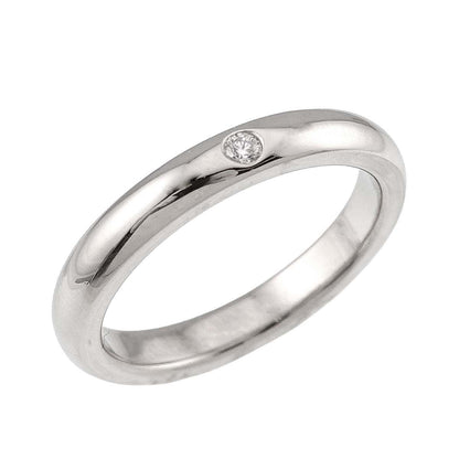 Tiffany & Co Stacking Band Ring Diamond Platinum — view 5
