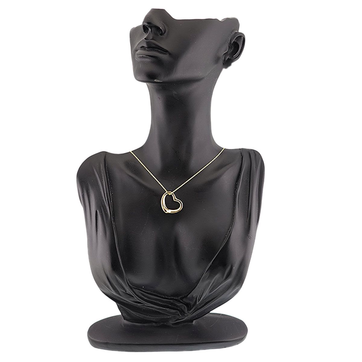 Tiffany & Co Open Heart Necklace 40 18K Yellow Gold — view 6