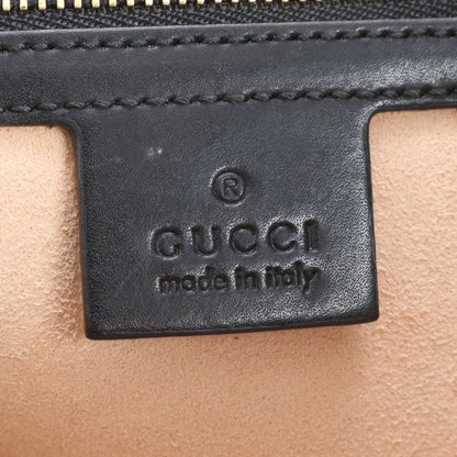 Gucci GG Supreme Bee Leather Tote Bag Shoulder Hand — view 8